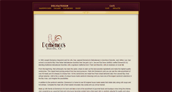 Desktop Screenshot of domenicosdeli.com